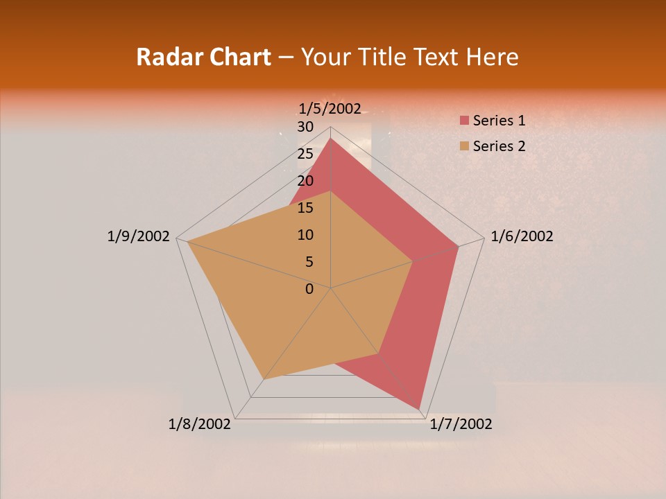 Frame Distressed Graphic PowerPoint Template