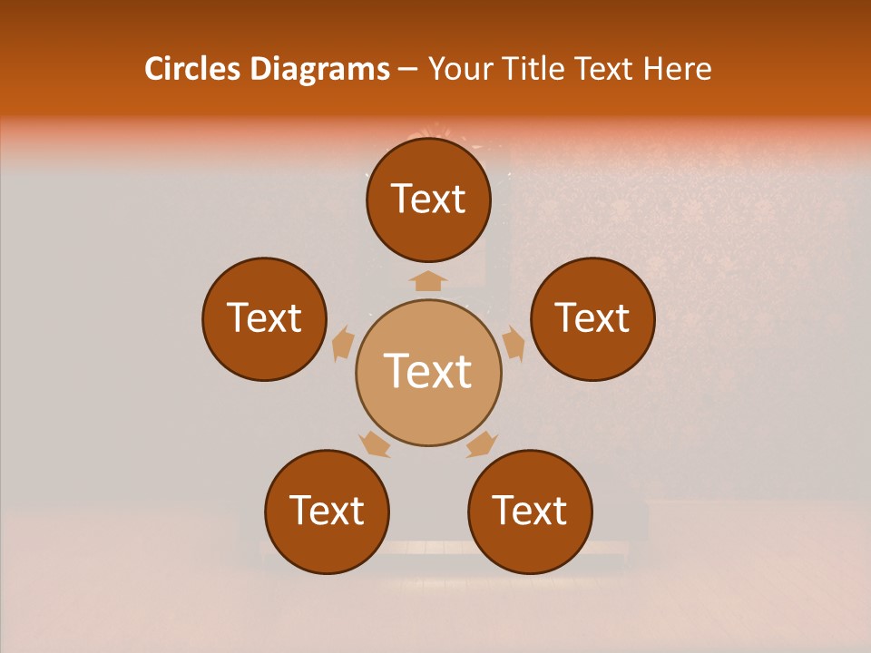 Frame Distressed Graphic PowerPoint Template