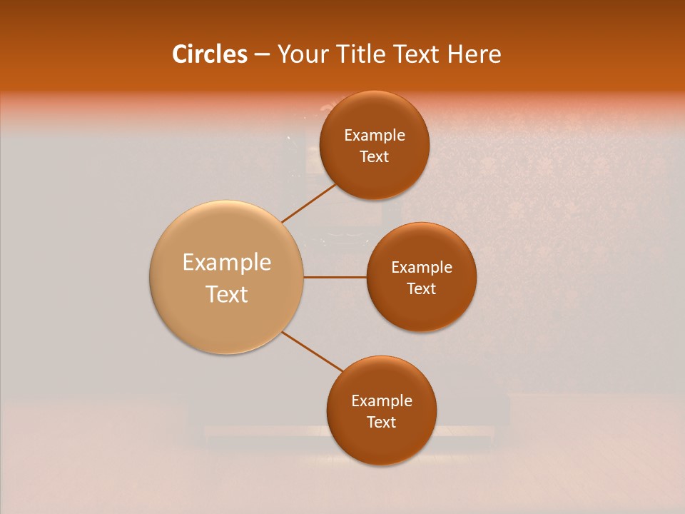 Frame Distressed Graphic PowerPoint Template