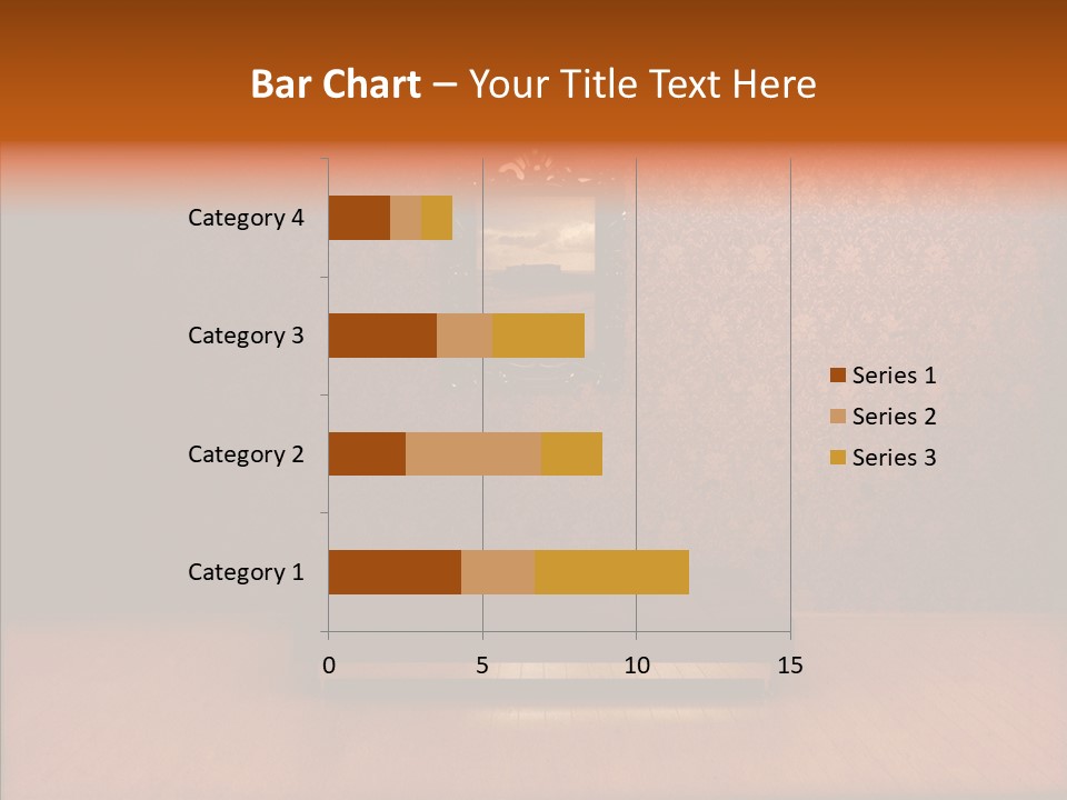 Frame Distressed Graphic PowerPoint Template
