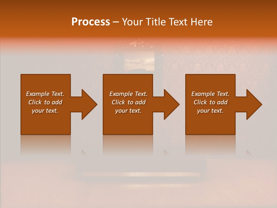 Frame Distressed Graphic PowerPoint Template