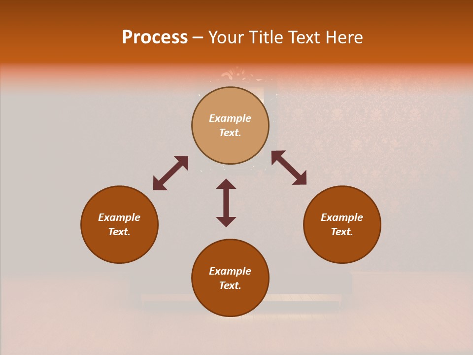 Frame Distressed Graphic PowerPoint Template