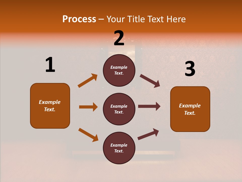 Frame Distressed Graphic PowerPoint Template