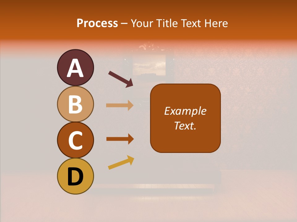 Frame Distressed Graphic PowerPoint Template