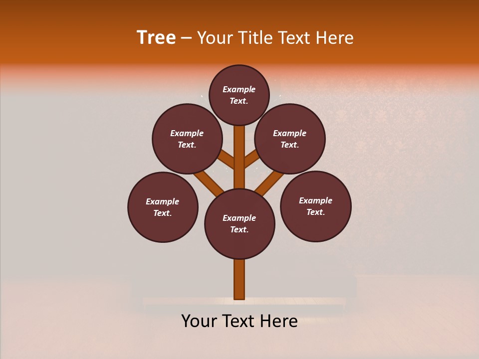 Frame Distressed Graphic PowerPoint Template