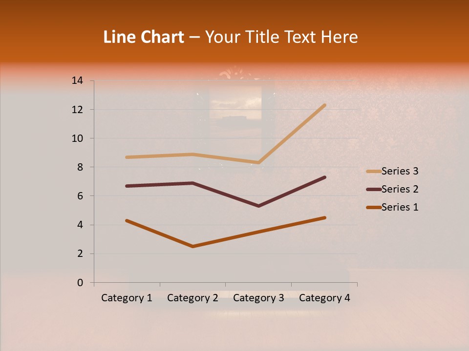 Frame Distressed Graphic PowerPoint Template