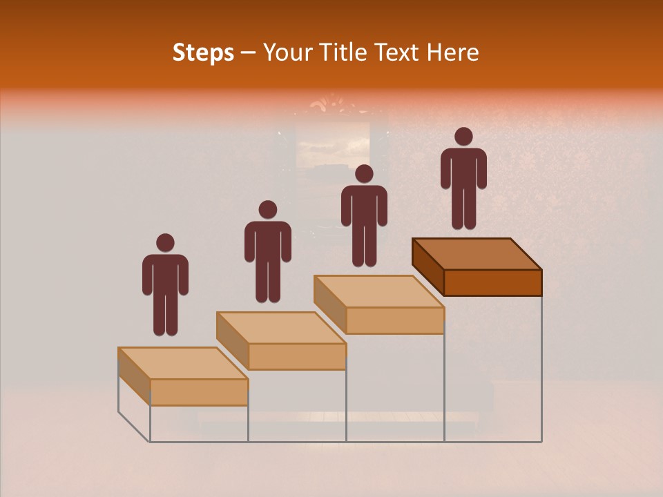 Frame Distressed Graphic PowerPoint Template