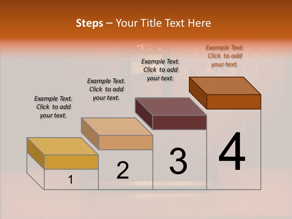 Frame Distressed Graphic PowerPoint Template