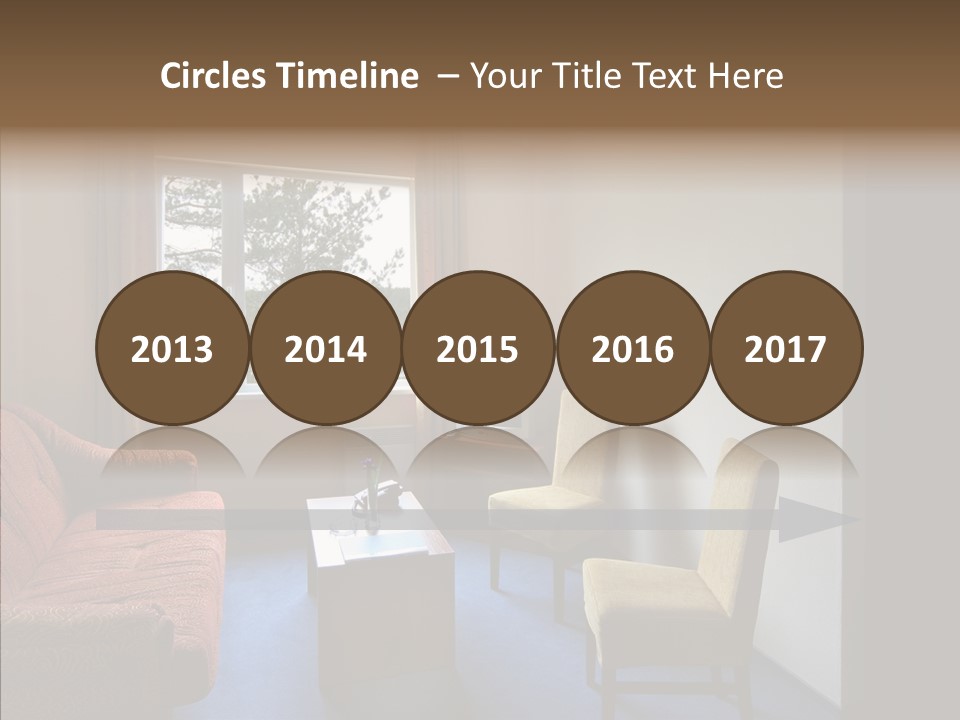 Yellow Covered Bedrooms PowerPoint Template