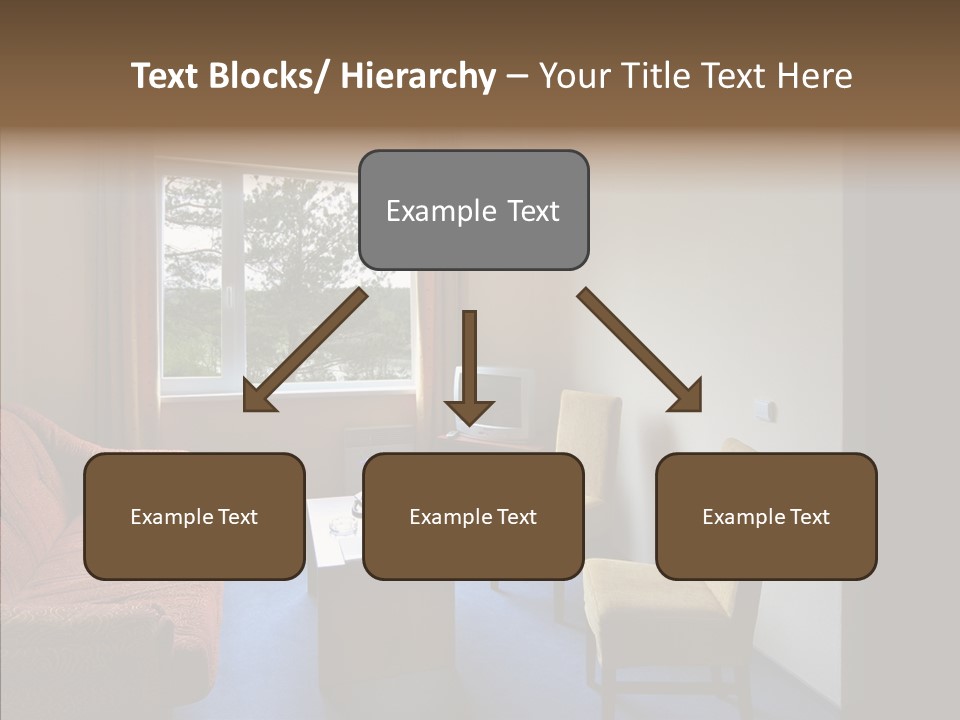 Yellow Covered Bedrooms PowerPoint Template