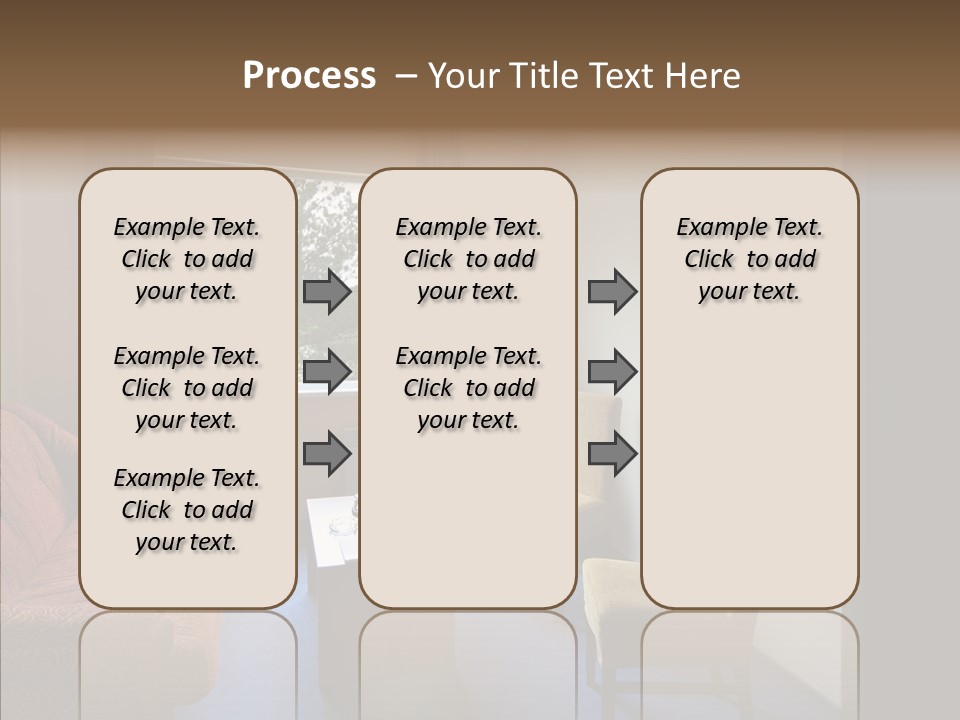 Yellow Covered Bedrooms PowerPoint Template