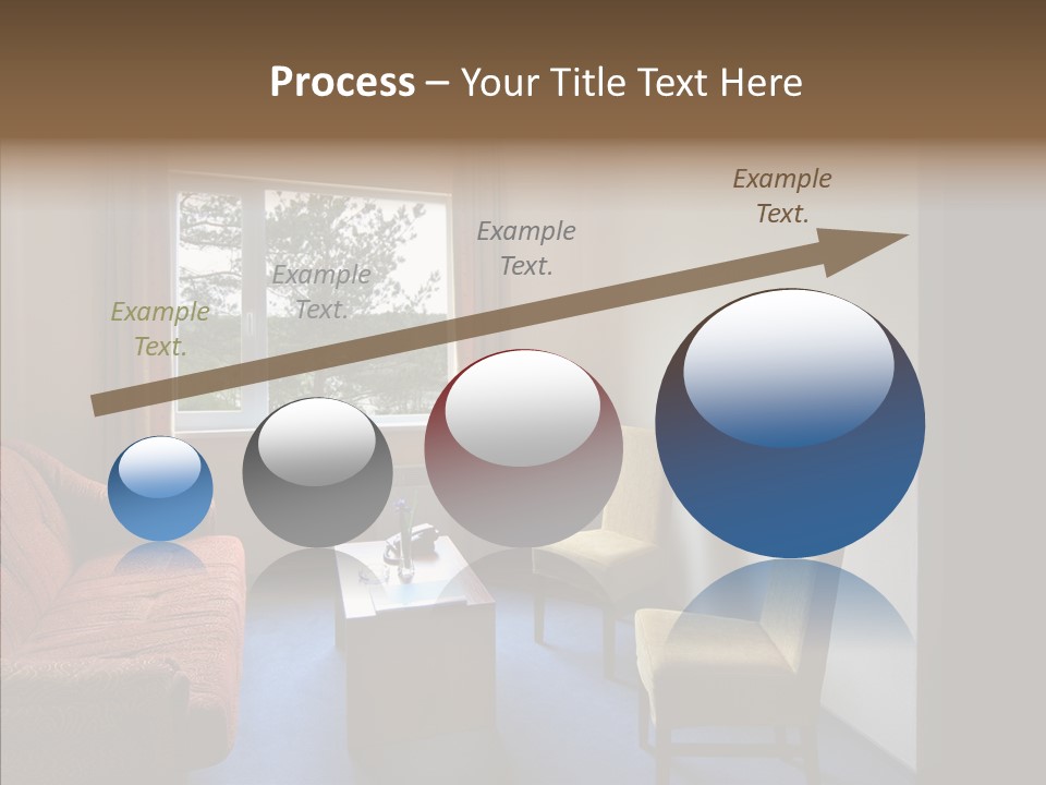 Yellow Covered Bedrooms PowerPoint Template