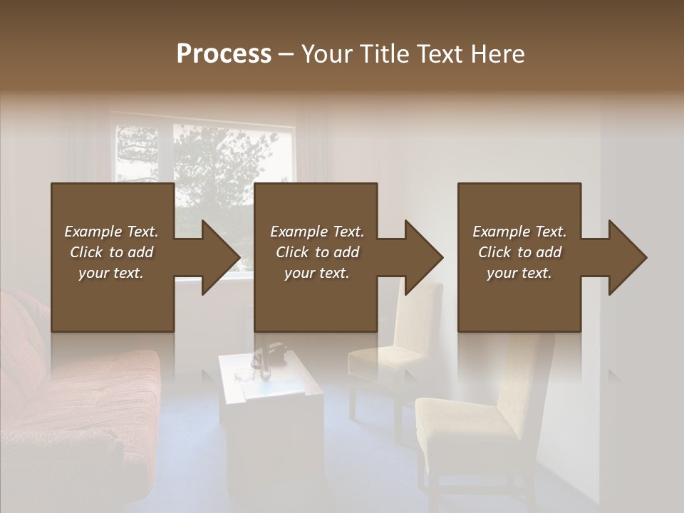 Yellow Covered Bedrooms PowerPoint Template