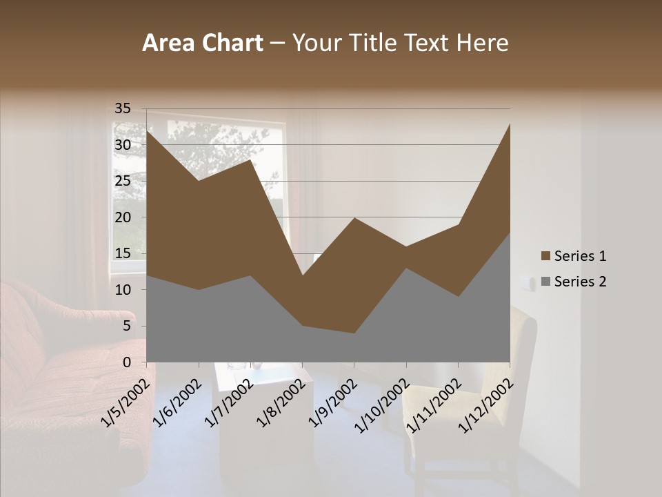 Yellow Covered Bedrooms PowerPoint Template