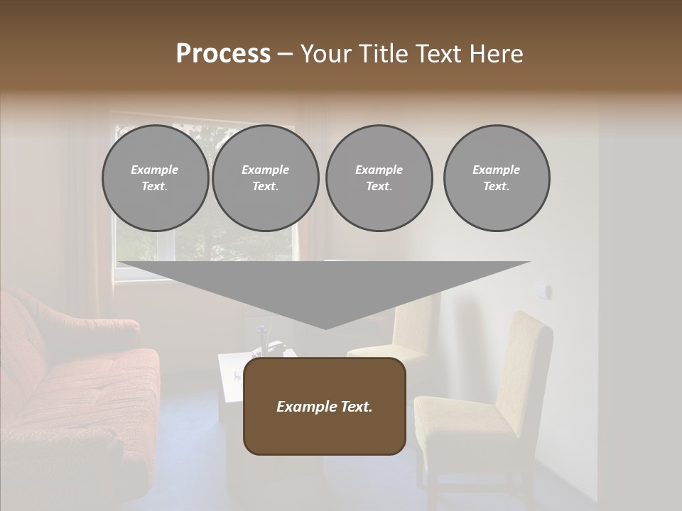 Yellow Covered Bedrooms PowerPoint Template