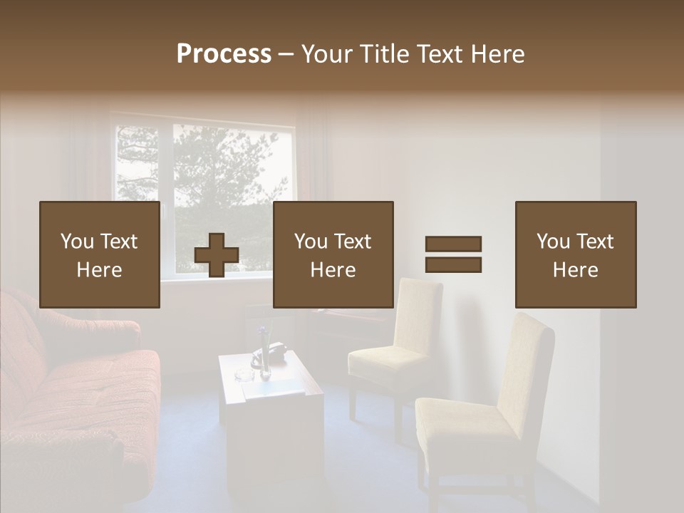 Yellow Covered Bedrooms PowerPoint Template