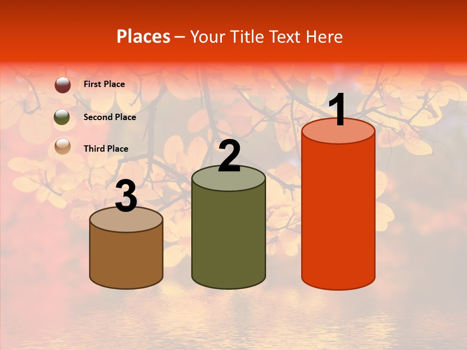 Colour Landscape Blaze PowerPoint Template
