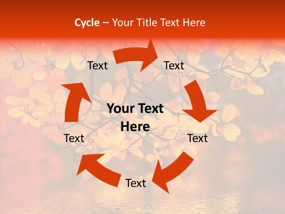 Colour Landscape Blaze PowerPoint Template
