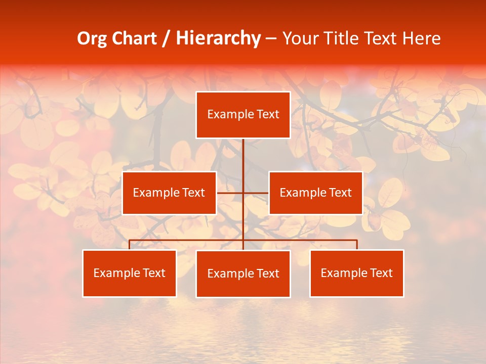 Colour Landscape Blaze PowerPoint Template