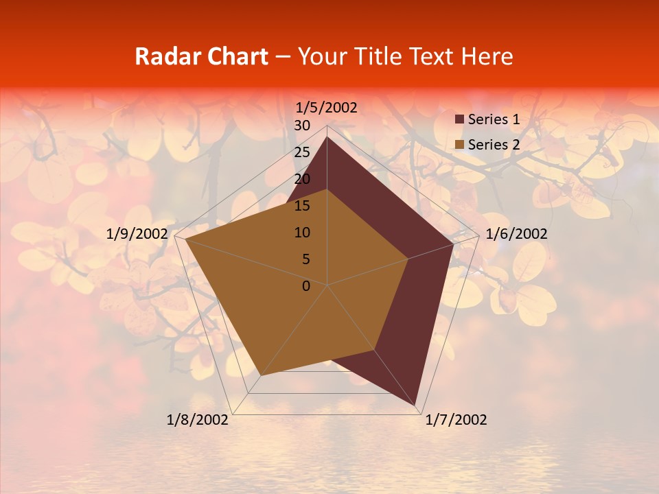 Colour Landscape Blaze PowerPoint Template