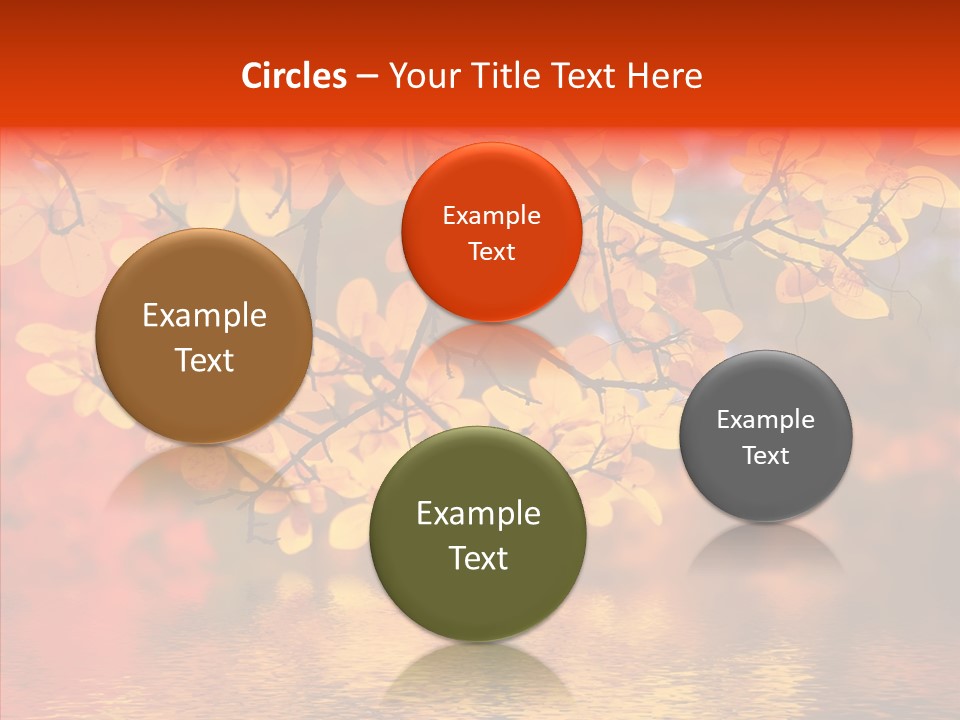 Colour Landscape Blaze PowerPoint Template