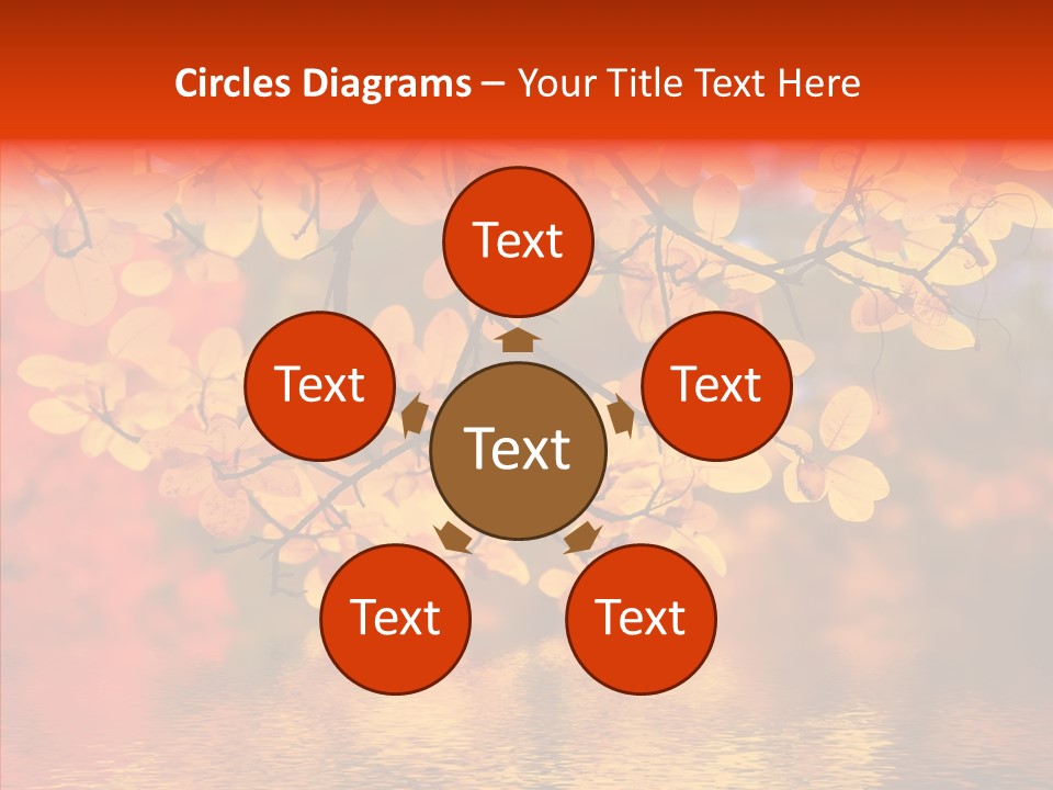 Colour Landscape Blaze PowerPoint Template