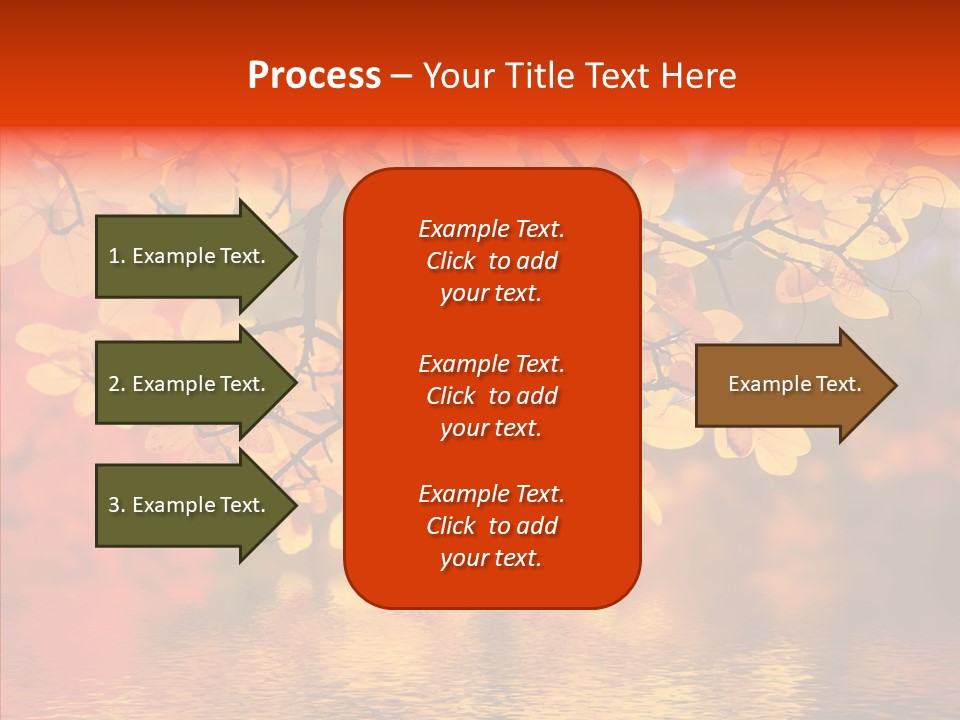 Colour Landscape Blaze PowerPoint Template