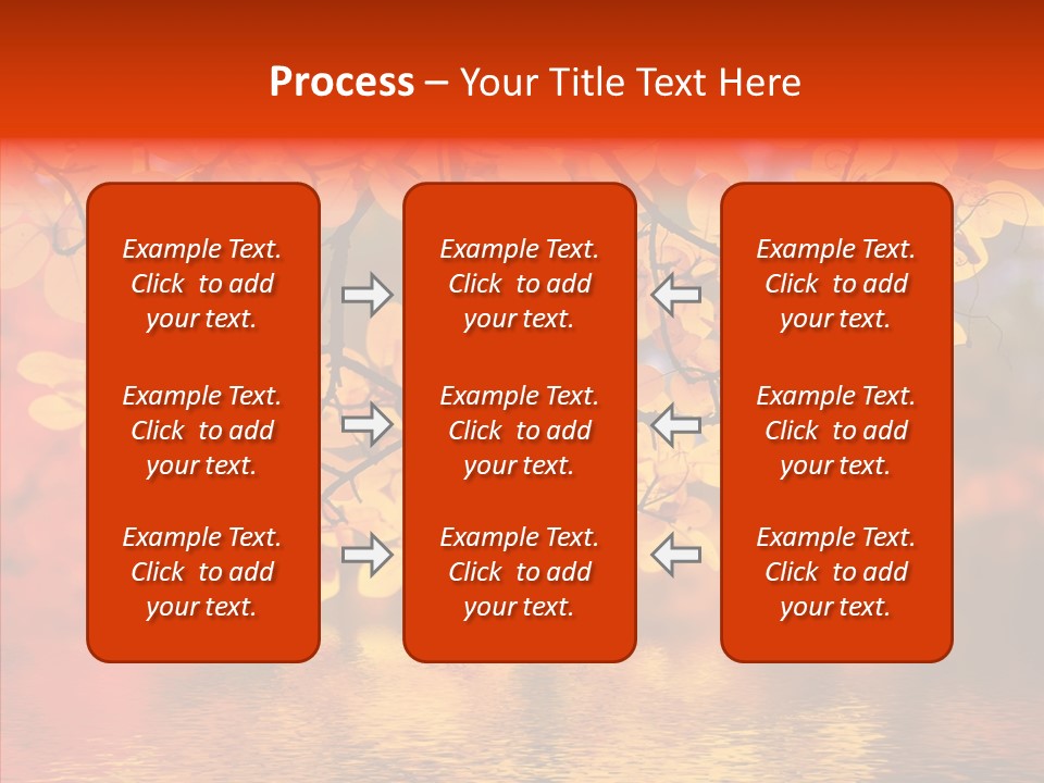 Colour Landscape Blaze PowerPoint Template