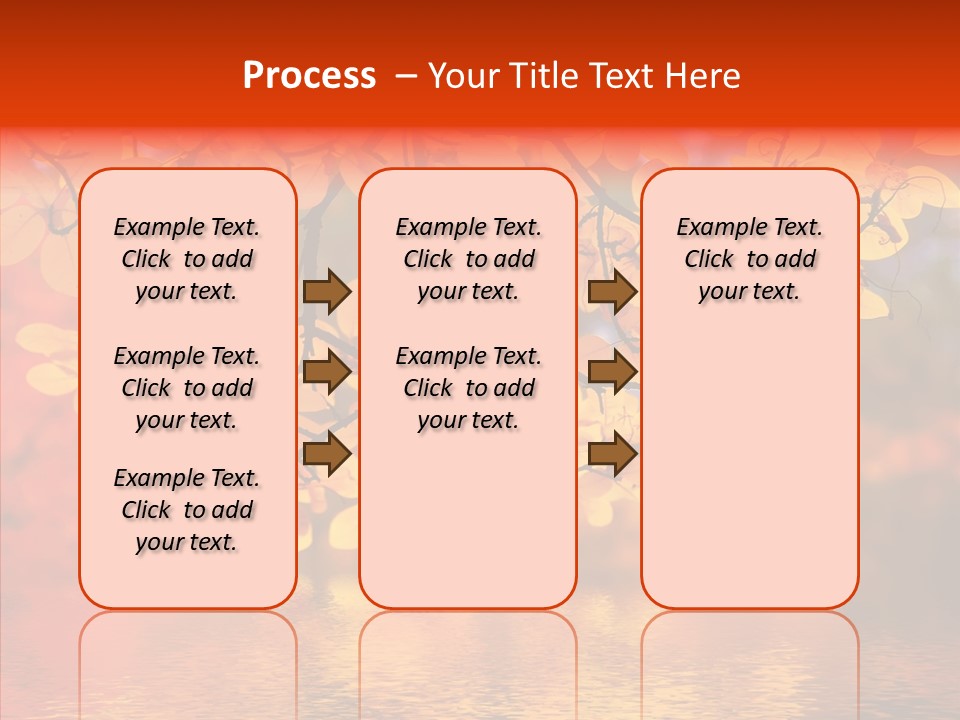 Colour Landscape Blaze PowerPoint Template