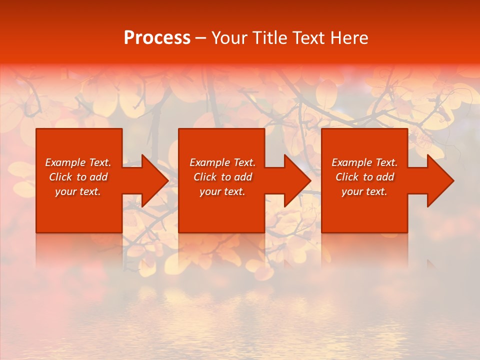 Colour Landscape Blaze PowerPoint Template