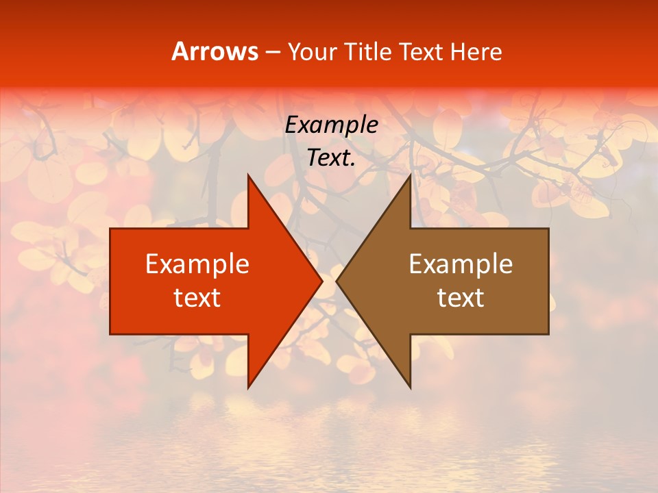 Colour Landscape Blaze PowerPoint Template