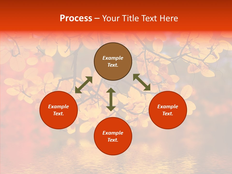 Colour Landscape Blaze PowerPoint Template