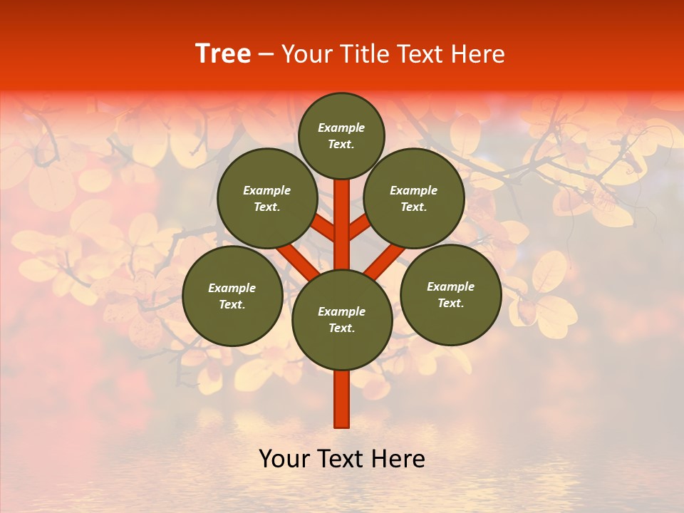 Colour Landscape Blaze PowerPoint Template