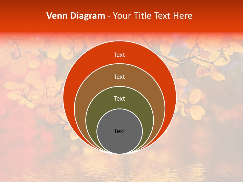 Colour Landscape Blaze PowerPoint Template