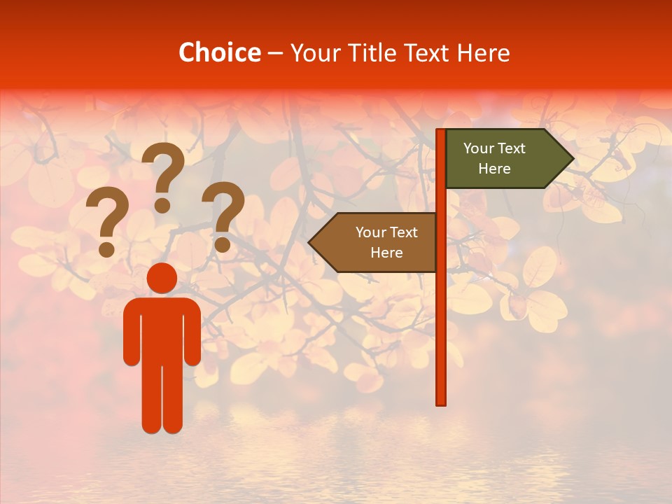 Colour Landscape Blaze PowerPoint Template