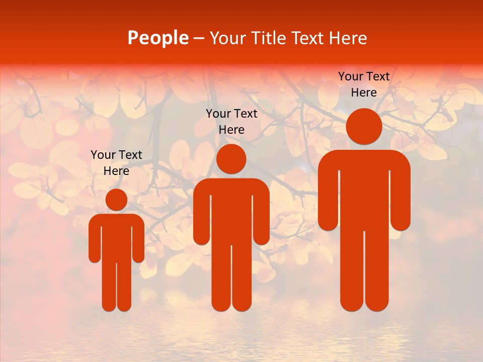 Colour Landscape Blaze PowerPoint Template