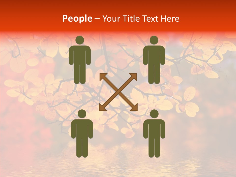 Colour Landscape Blaze PowerPoint Template