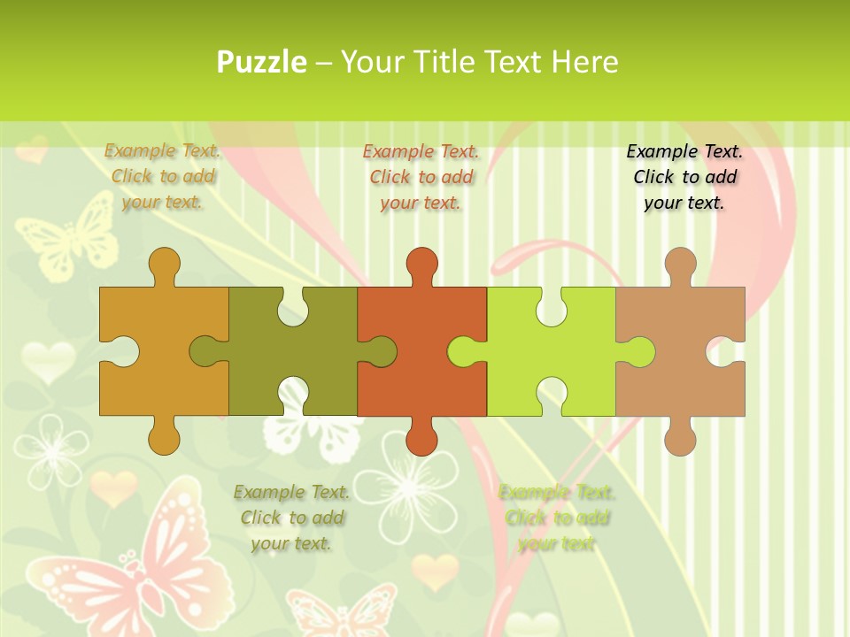 Abstract Love Valentine PowerPoint Template