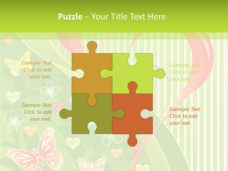 Abstract Love Valentine PowerPoint Template