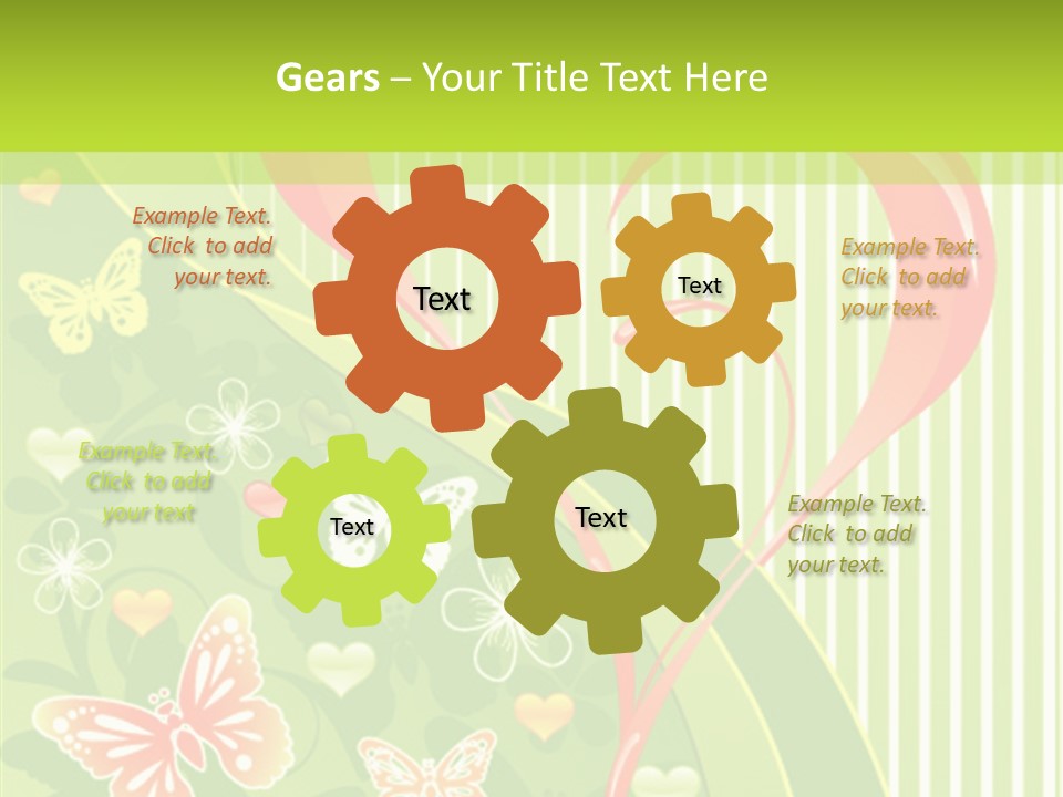 Abstract Love Valentine PowerPoint Template