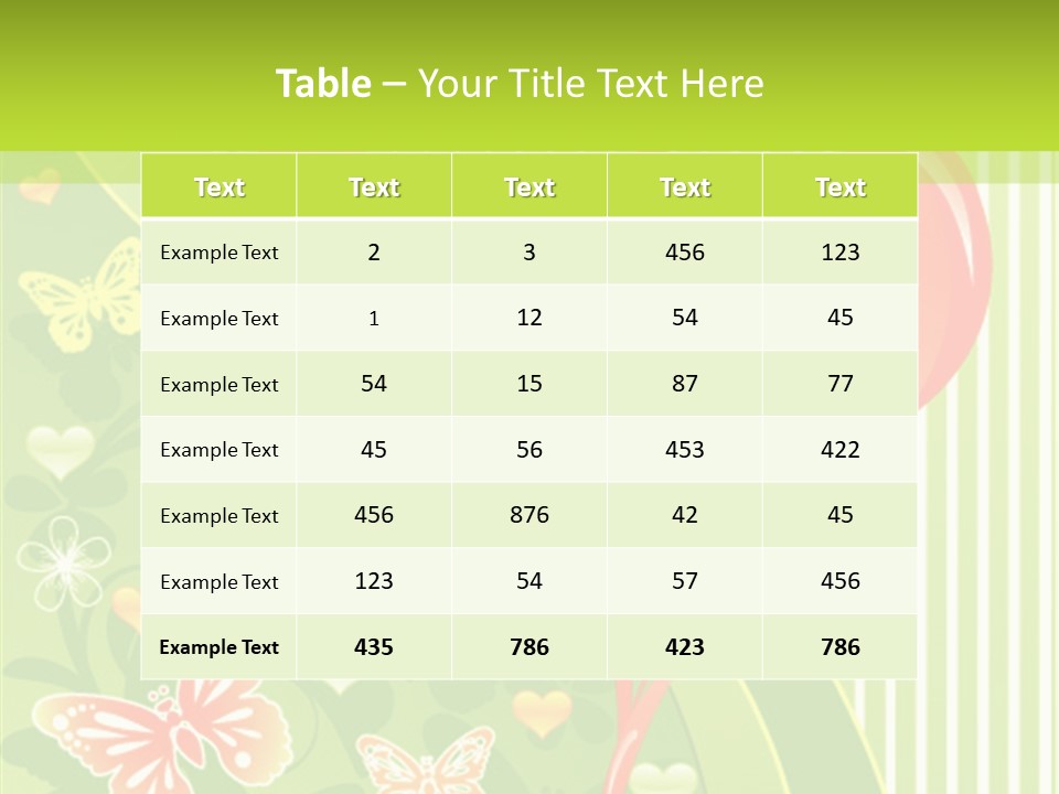 Abstract Love Valentine PowerPoint Template