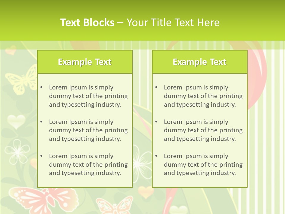 Abstract Love Valentine PowerPoint Template