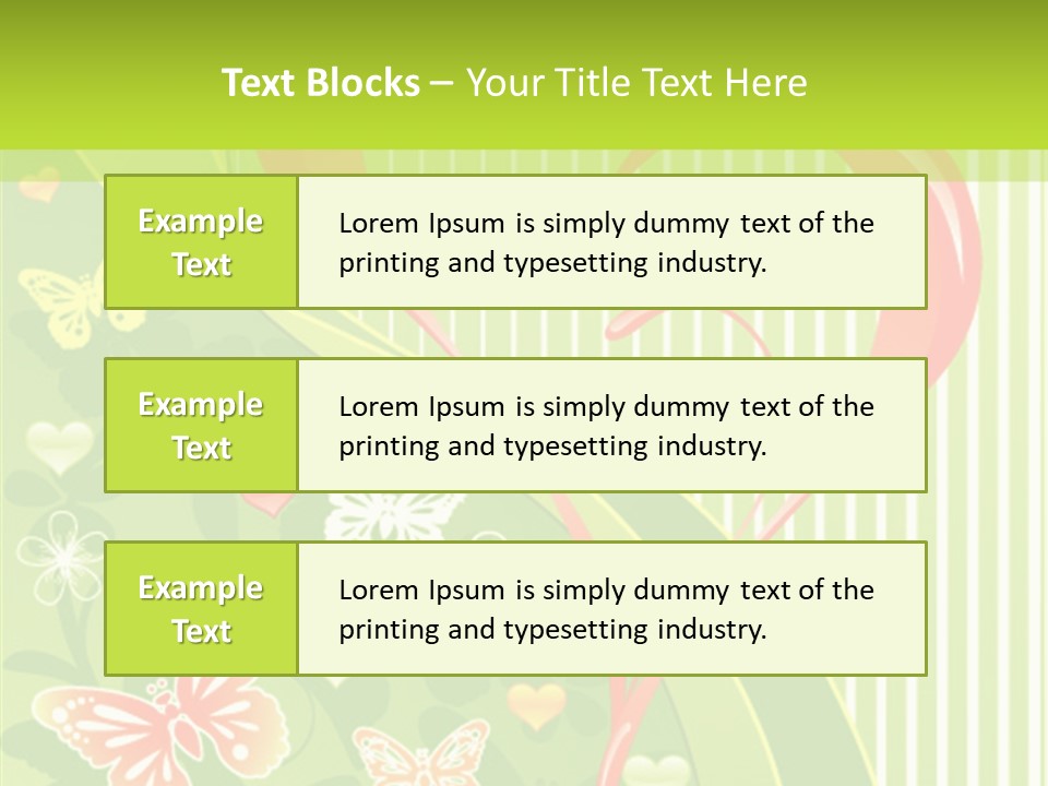 Abstract Love Valentine PowerPoint Template