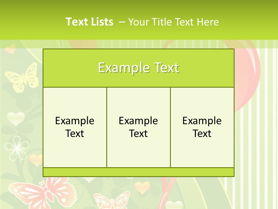 Abstract Love Valentine PowerPoint Template