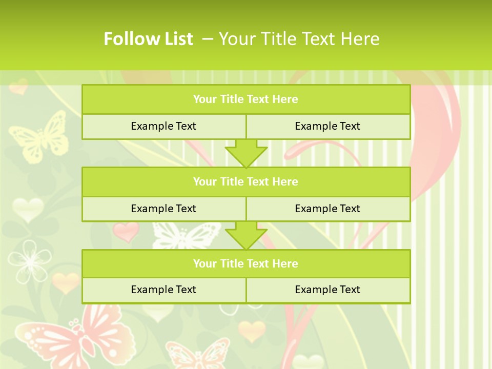 Abstract Love Valentine PowerPoint Template