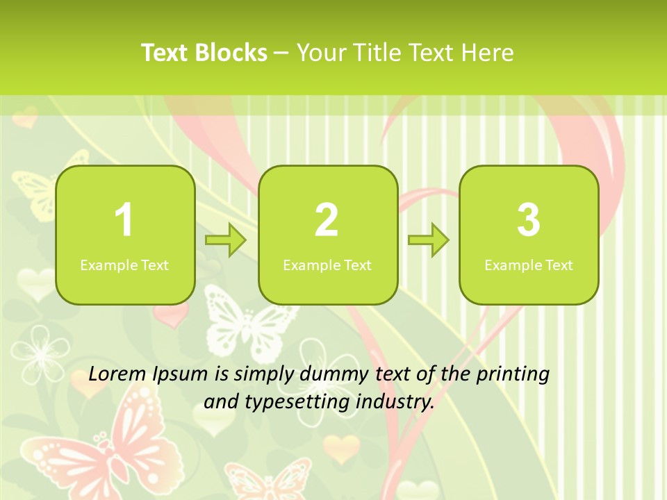 Abstract Love Valentine PowerPoint Template