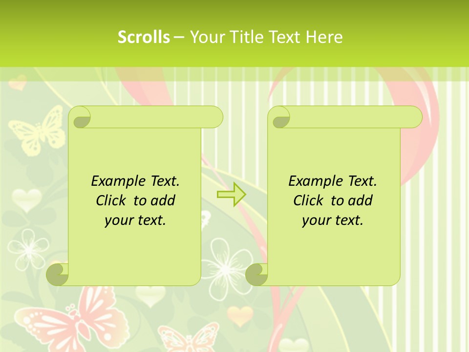 Abstract Love Valentine PowerPoint Template