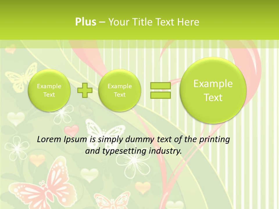 Abstract Love Valentine PowerPoint Template