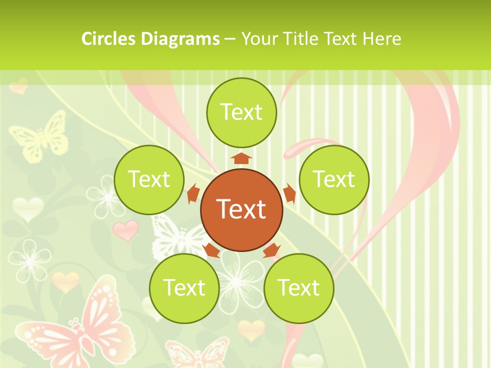 Abstract Love Valentine PowerPoint Template