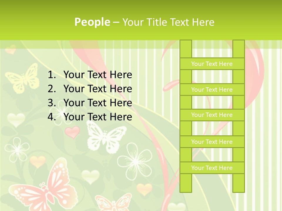 Abstract Love Valentine PowerPoint Template